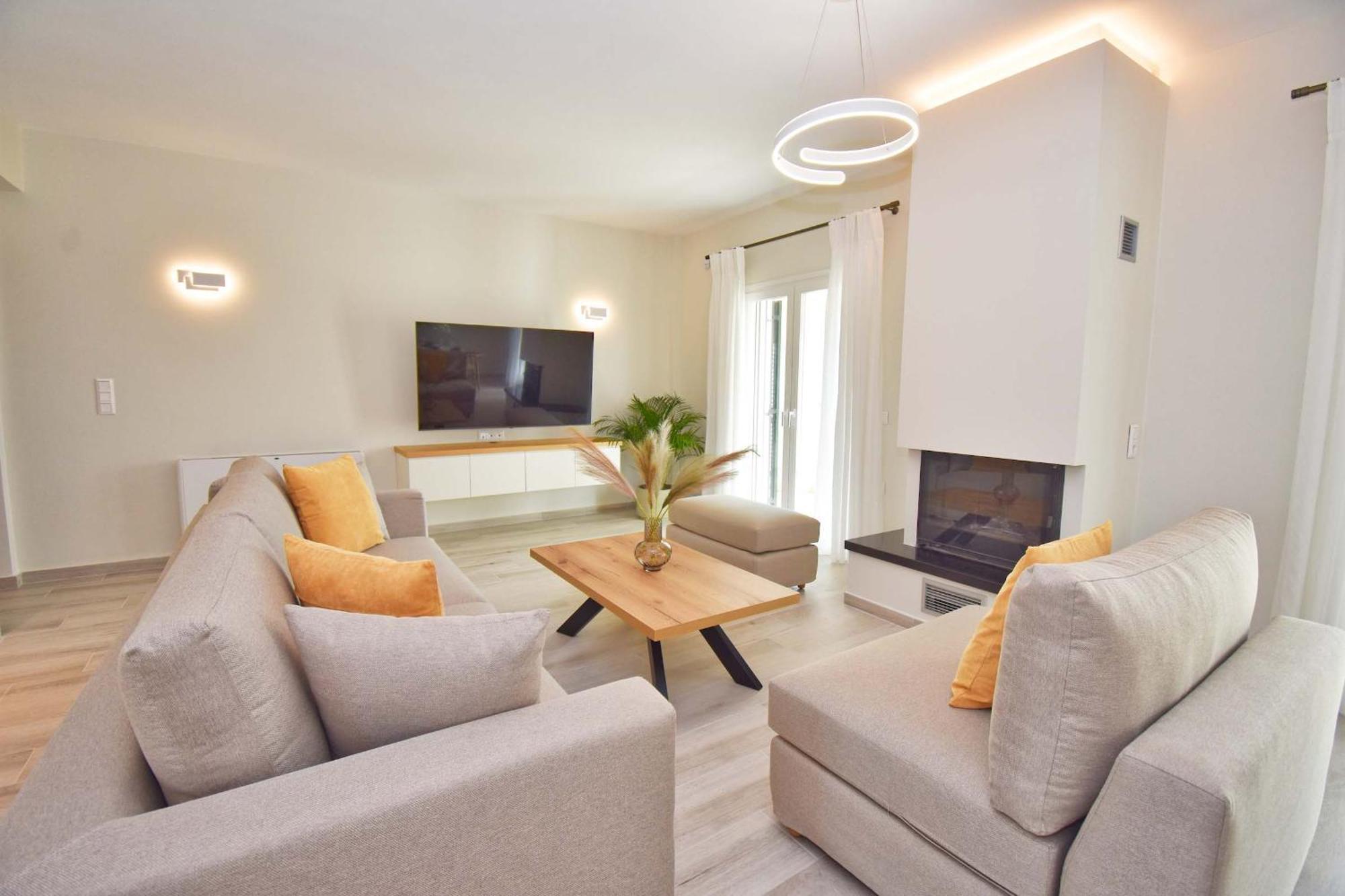 Villa Caesar Agios Ioannis  ภายนอก รูปภาพ